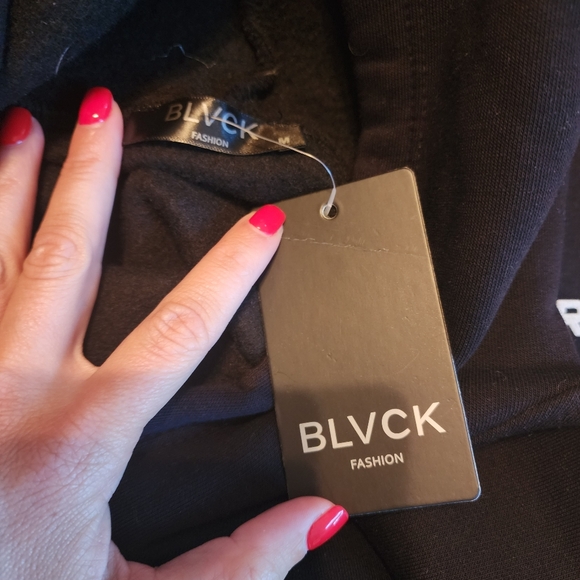 NWT BLVCK Paris Womens Hoodie and Sweatpants Set Medium - Picture 7 of 11